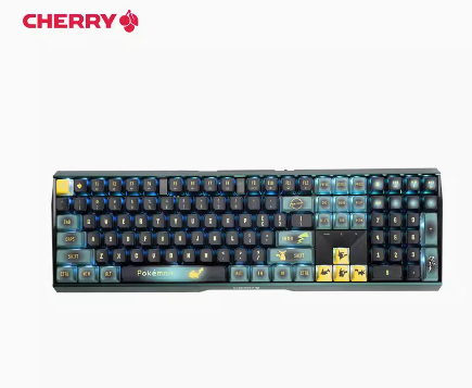 CHERRY樱桃 MX 3.0S宝可梦联名无线三模机械键盘电竞游戏蓝牙